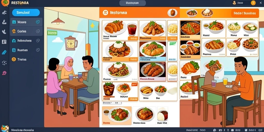 Tangkapan layar memperlihatkan salah satu level menantang.