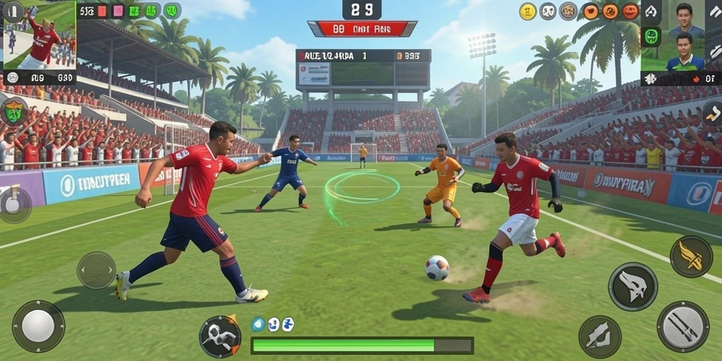 Pengalaman multiplayer yang mengasyikkan dengan teman-teman.