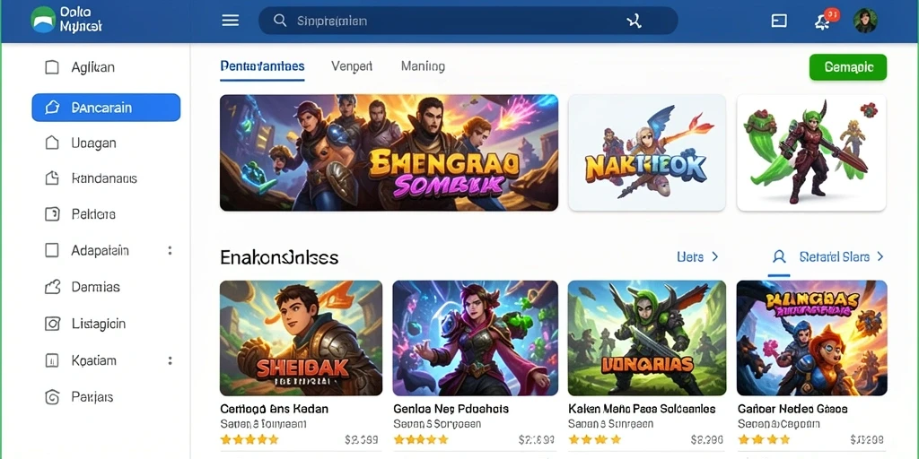 Tangkapan layar dari fitur kustomisasi karakter yang menarik.