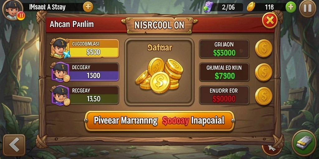 Mode multiplayer yang seru dan kompetitif.