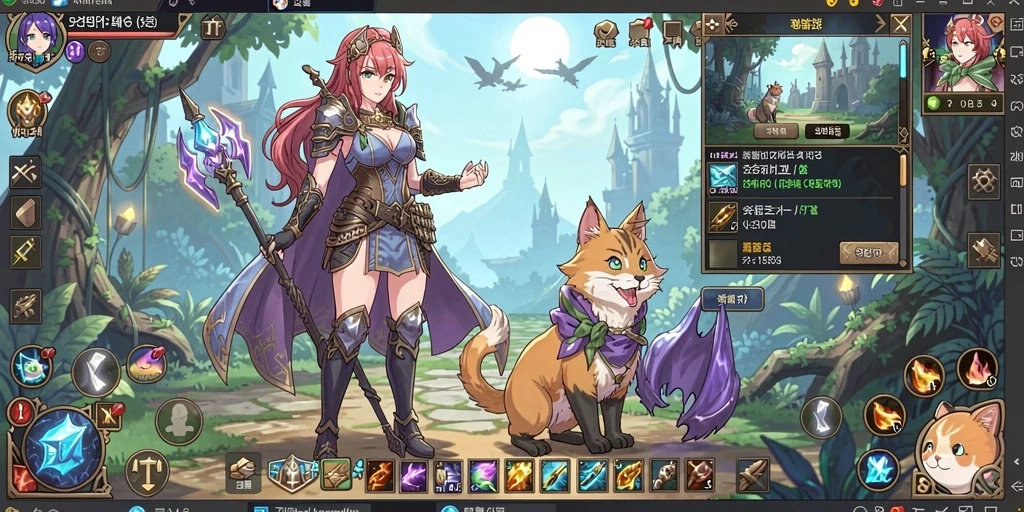 Screenshot 3 memberi gambaran tentang dunia luas yang bisa dieksplorasi.